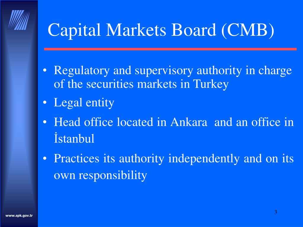 PPT CAPITAL MARKETS BOARD OF TURKEY “CAPITAL MARKETS AND NEW TURKISH LIRA CONVERSION