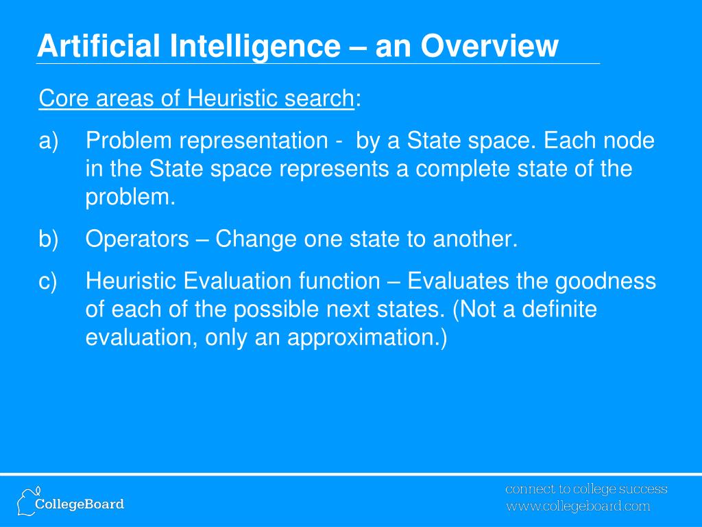 PPT Artificial Intelligence an Overview PowerPoint Presentation