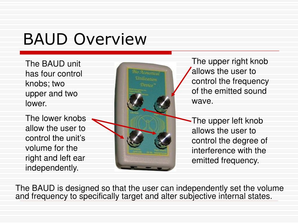 PPT BAUD TRAINING PowerPoint Presentation, free download ID269087