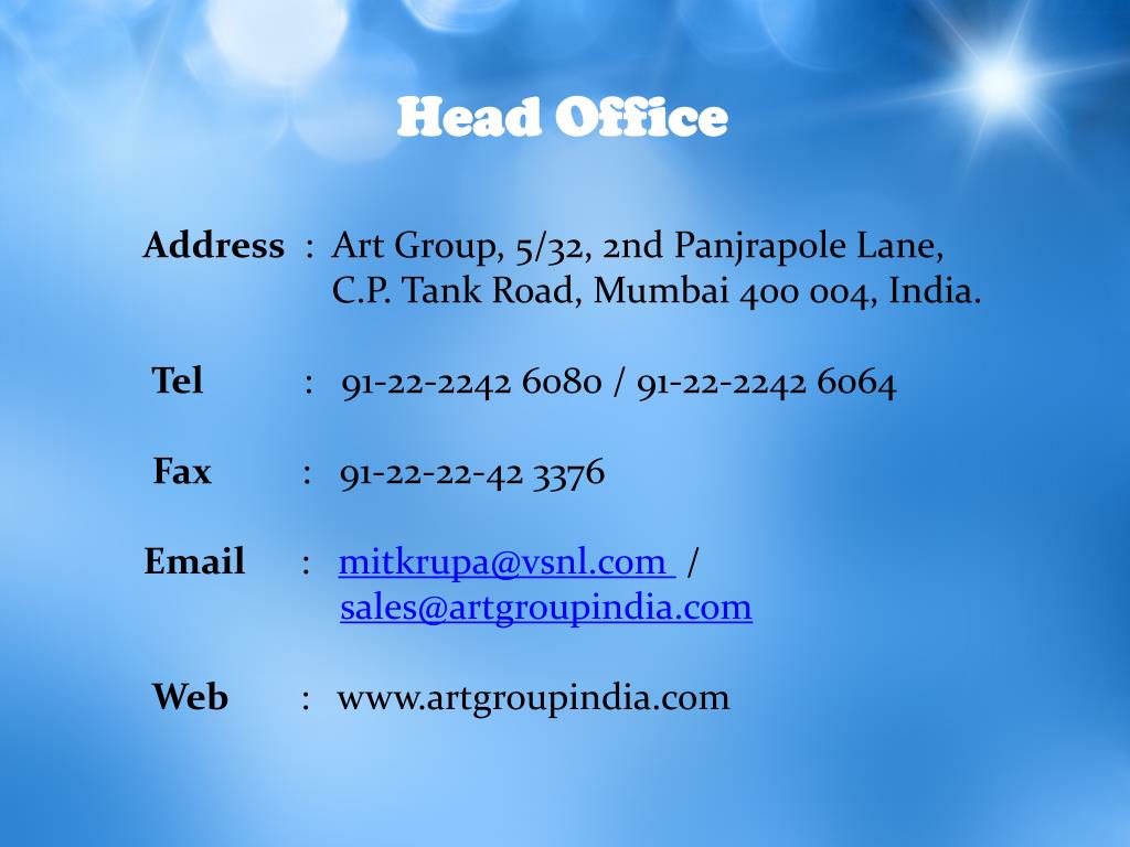 PPT Artgroupindia PowerPoint Presentation, free download ID269123