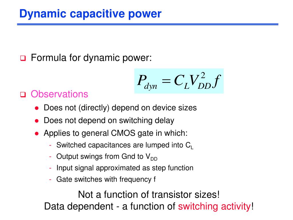PPT EE534 VLSI Design System Summer 2004 Lecture 7