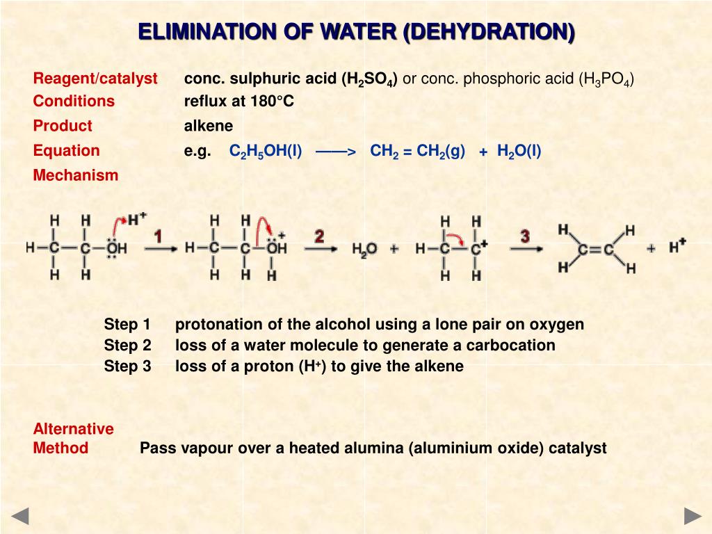 PPT AN INTRODUCTION TO THE CHEMISTRY OF ALCOHOLS