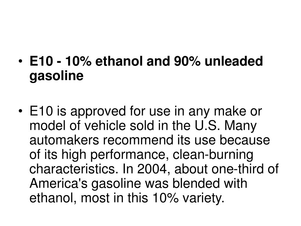 PPT ETHANOL PowerPoint Presentation, free download ID270541