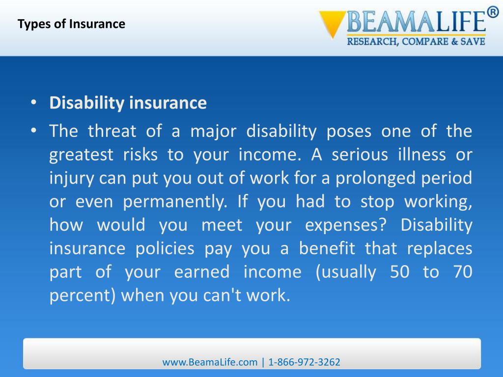 PPT Types of Insurance PowerPoint Presentation, free download ID27072