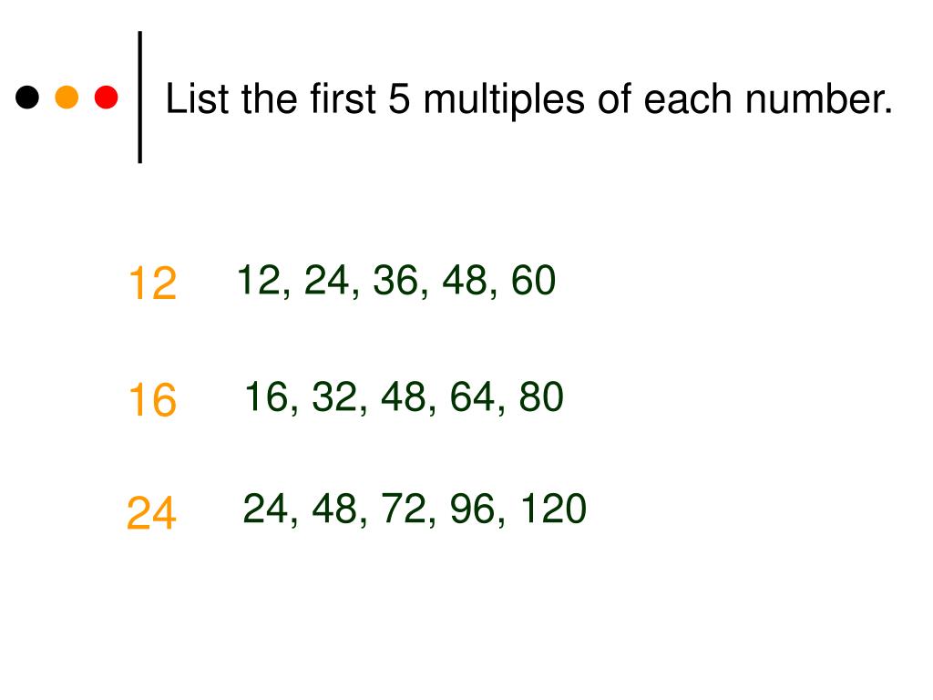 PPT Write factor pairs for each number. Use divisibility tests to