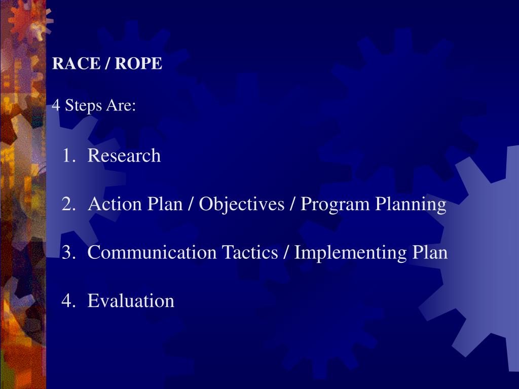 PPT FourStep Process of Public Relations PowerPoint Presentation