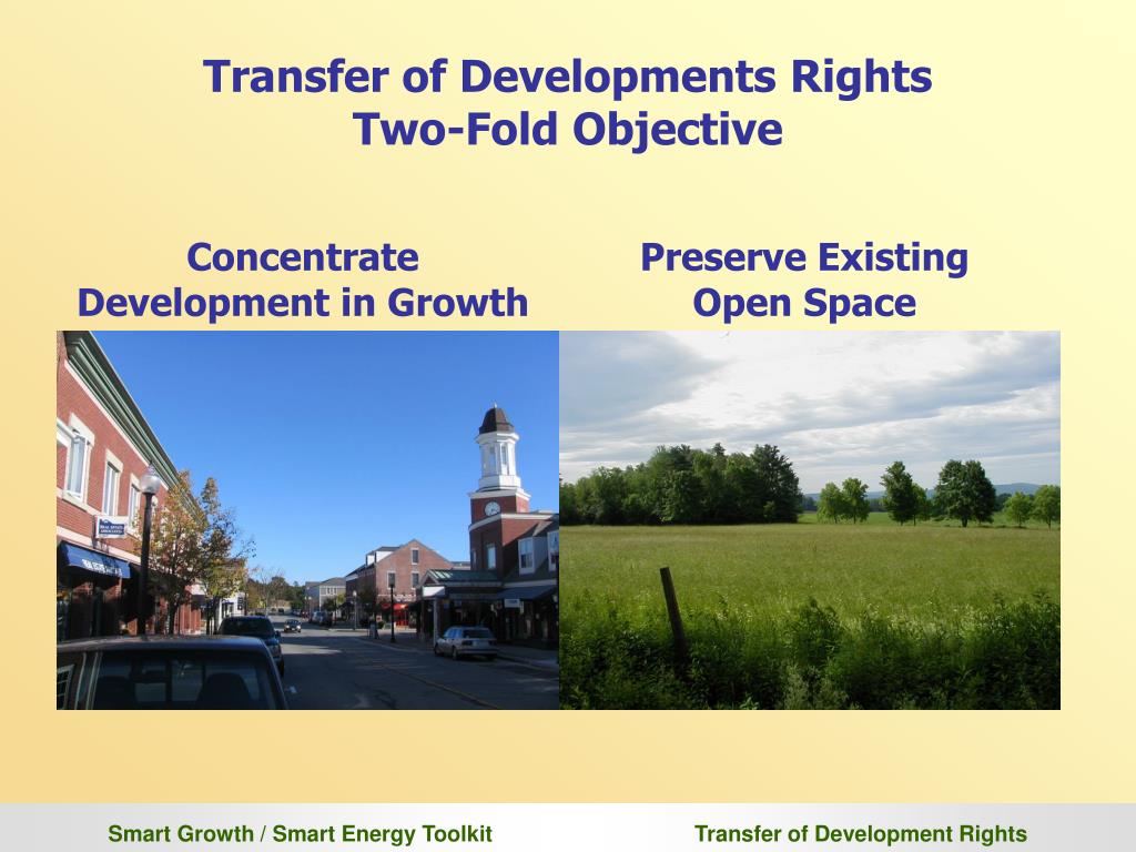 PPT Transfer of Development Rights TDR PowerPoint Presentation, free download ID272787