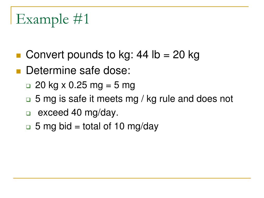 PPT Pediatric Medication Calculations PowerPoint Presentation, free