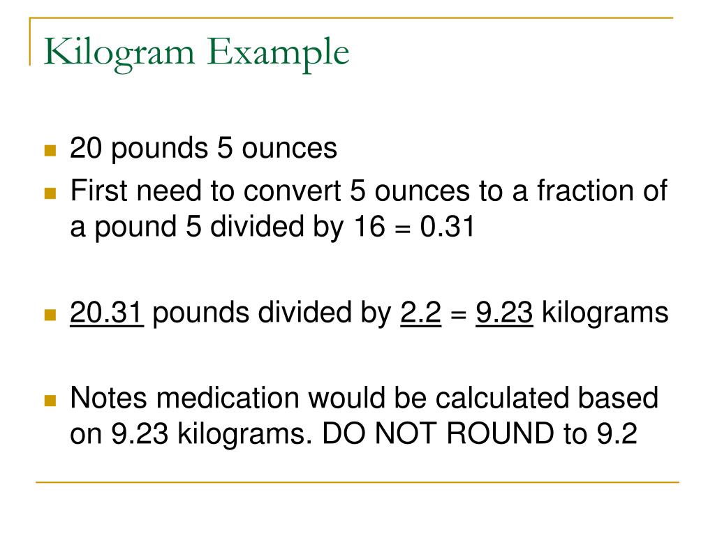 PPT Pediatric Medication Calculations PowerPoint Presentation, free