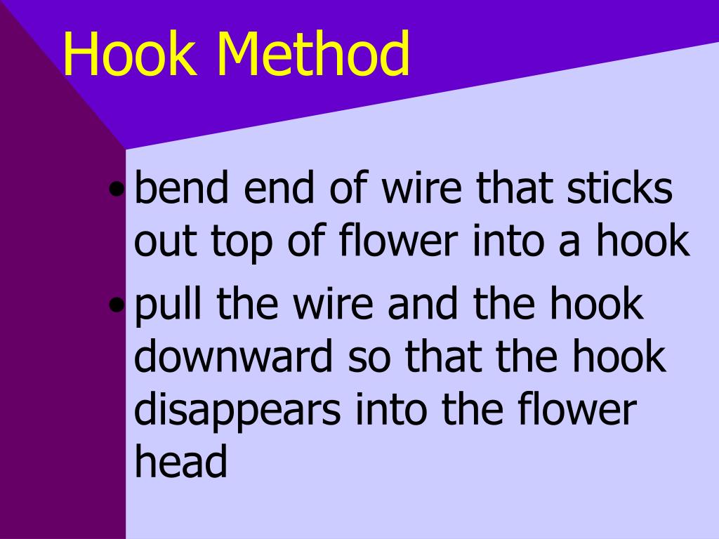 PPT Selecting and Wiring Flowers PowerPoint Presentation, free
