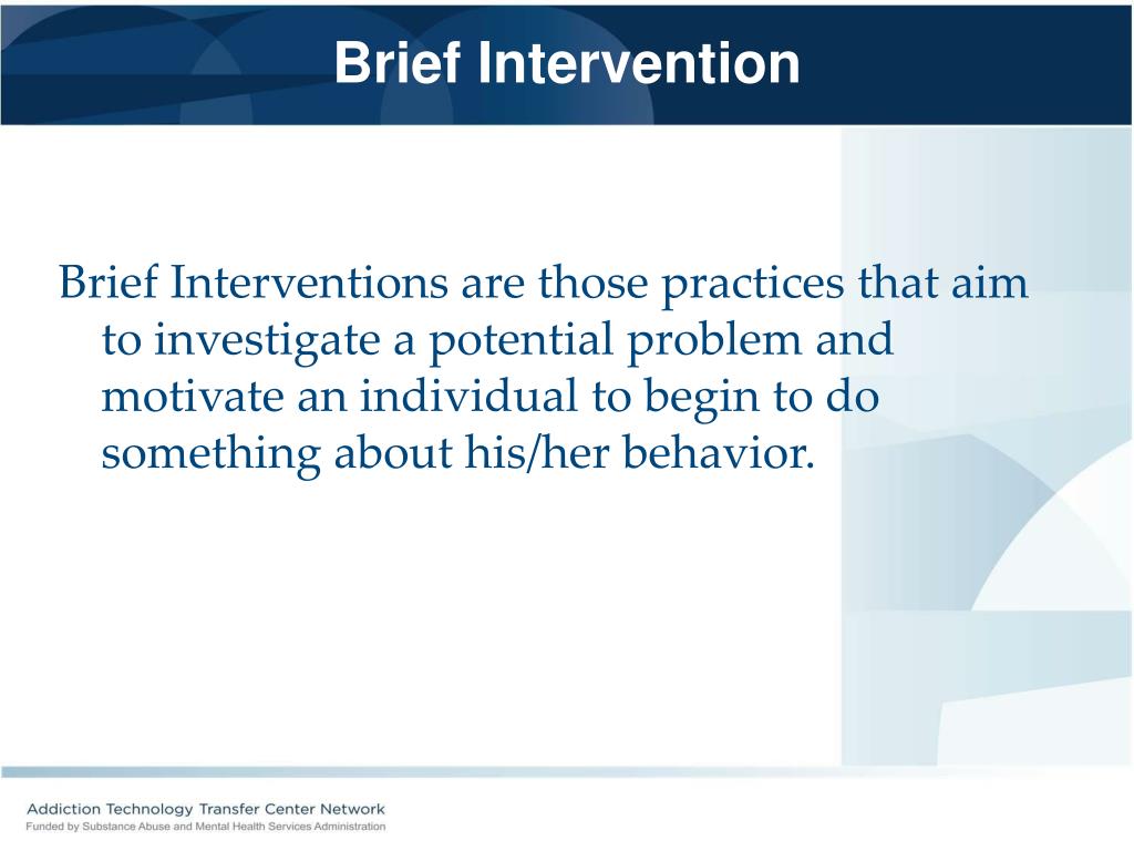 17 Behavioral Health Interventions: What Works and.