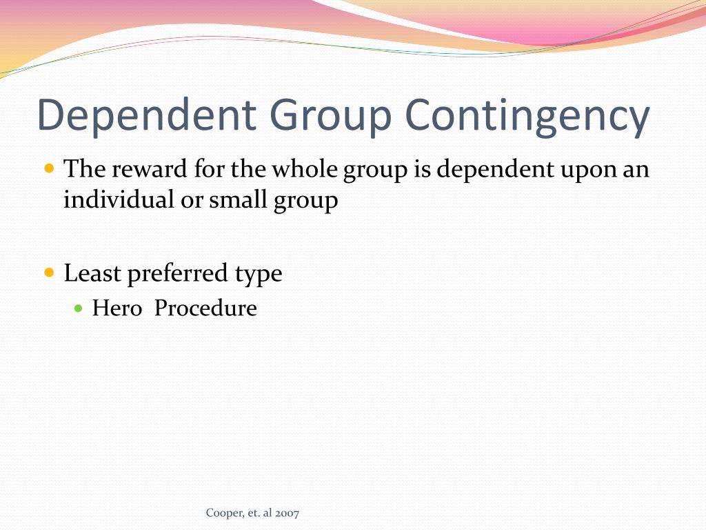PPT Group Contingencies PowerPoint Presentation, free download ID