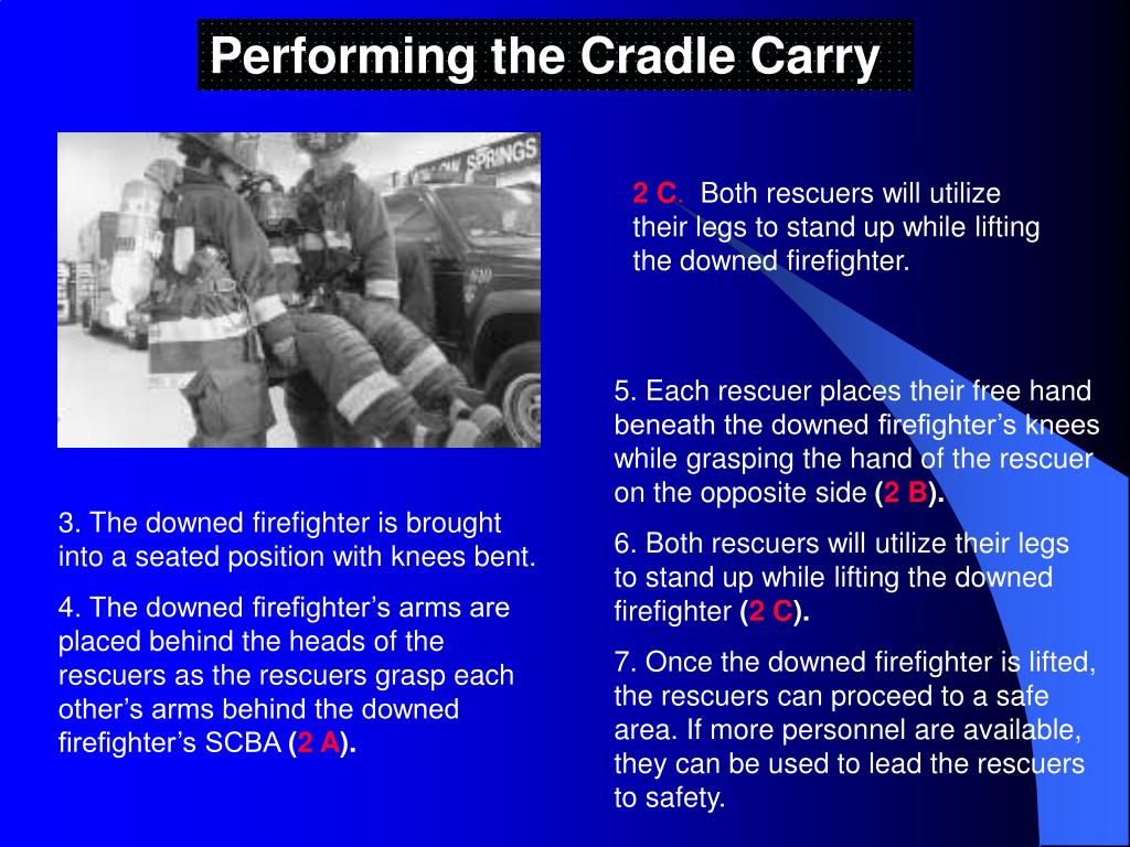 PPT Moving the Downed Firefighter Carries and Drags PowerPoint