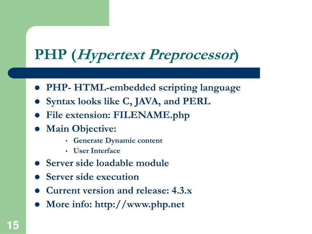 PPT HTML ( Hypertext MarkUP Language ) PowerPoint Presentation, free