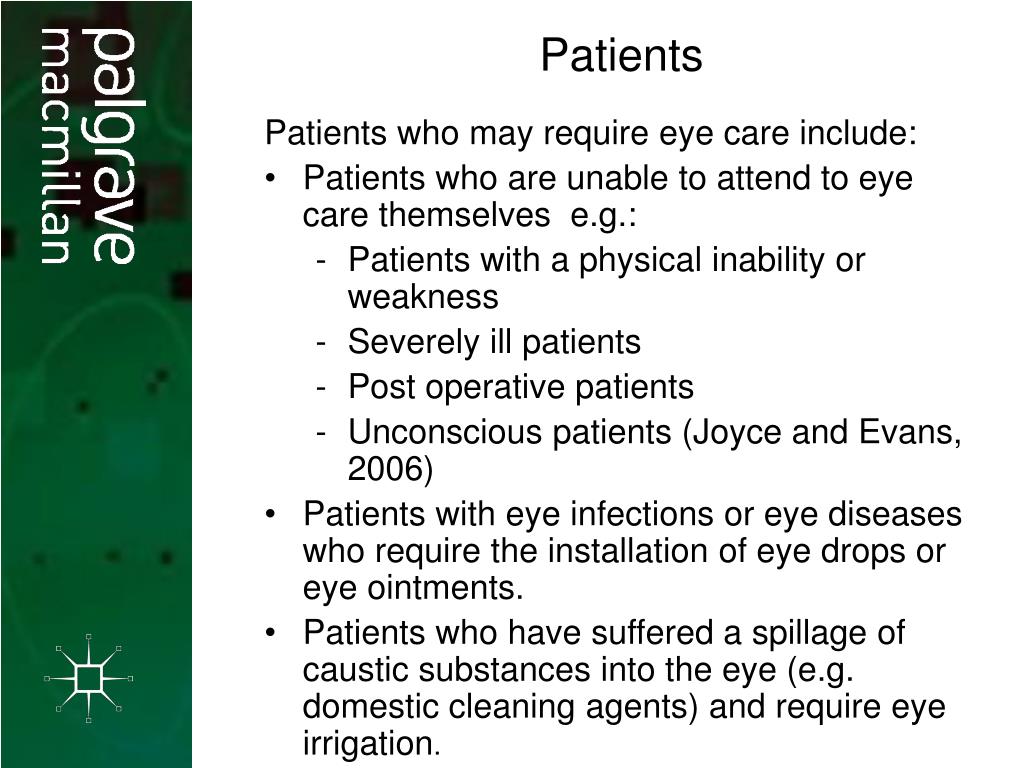 PPT EYE CARE PowerPoint Presentation, free download ID278979