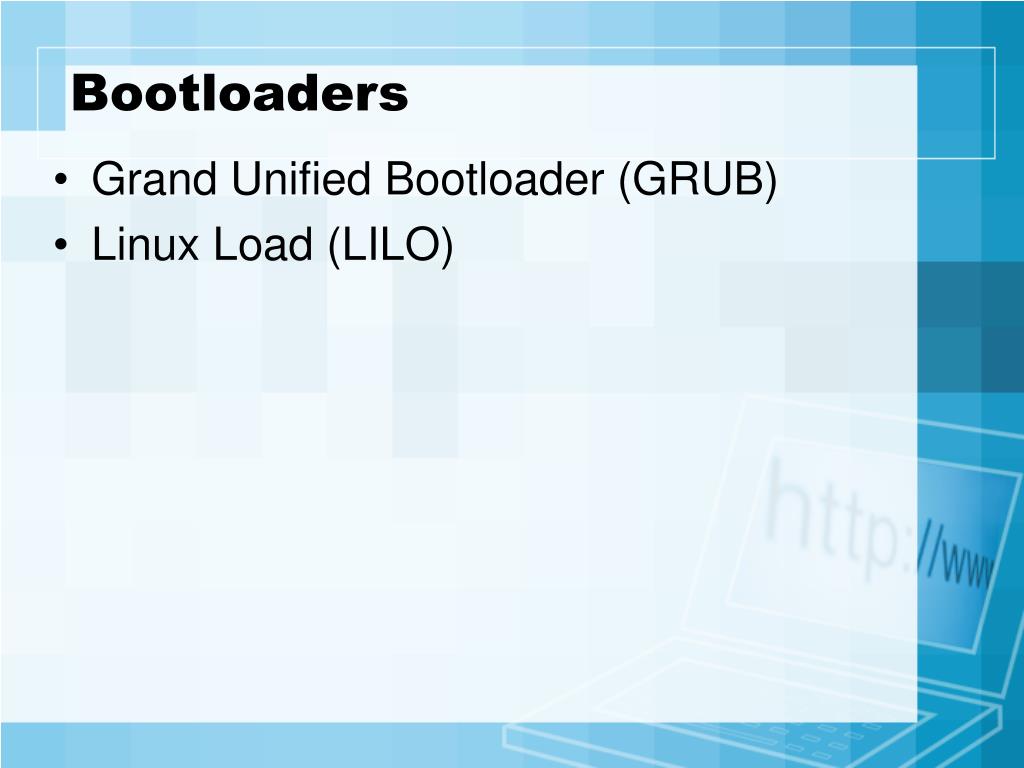PPT Bootloader / multiboot PowerPoint Presentation, free download