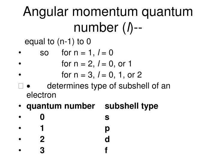PPT The Quantum Mechanical Model of the Atom PowerPoint Presentation