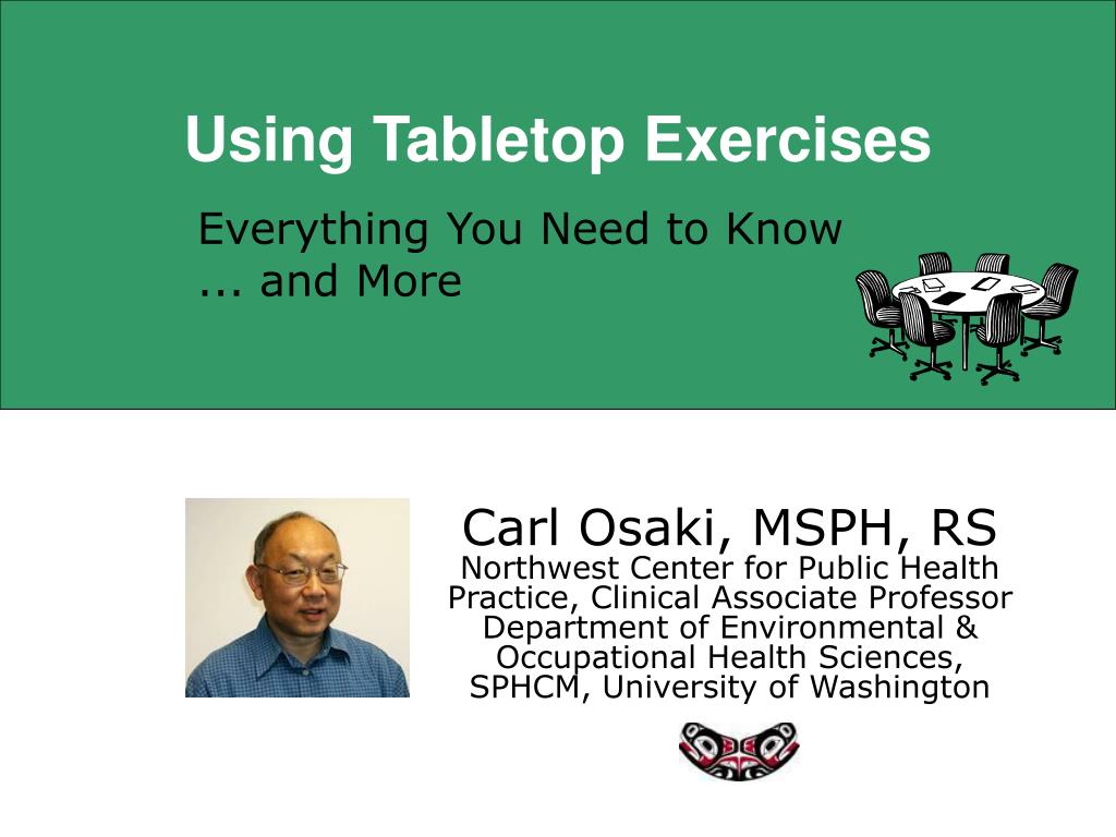 PPT Using Tabletop Exercises PowerPoint Presentation, free download