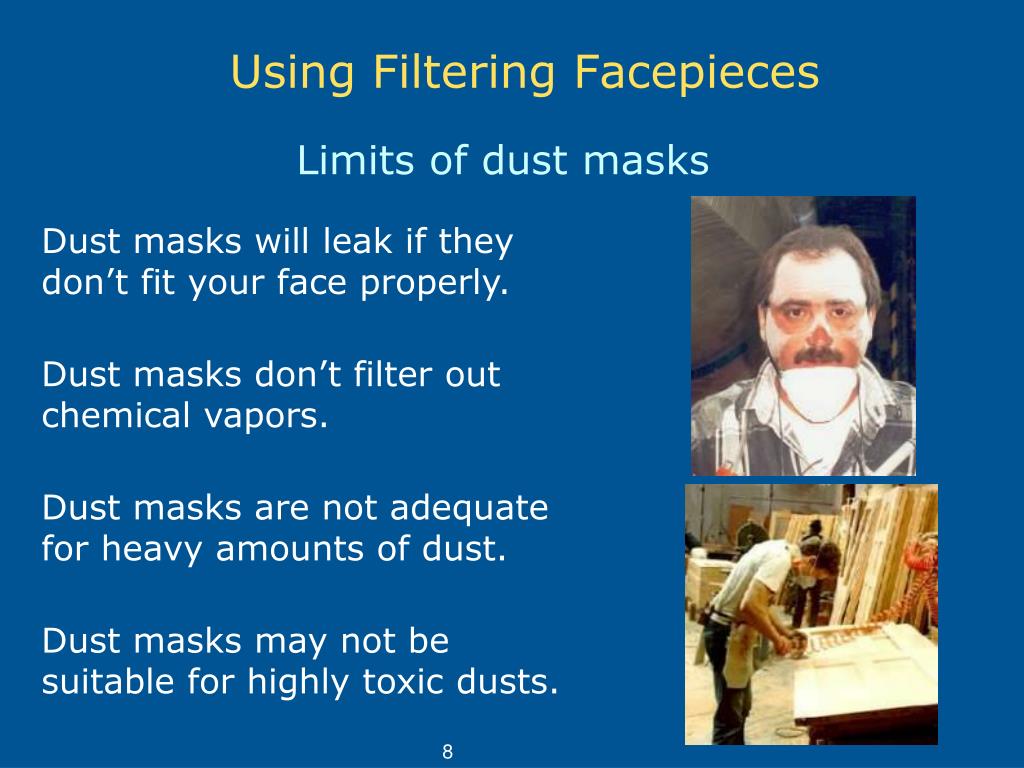 PPT Respiratory Protection filtering facepieces (dust masks) PowerPoint Presentation ID280890