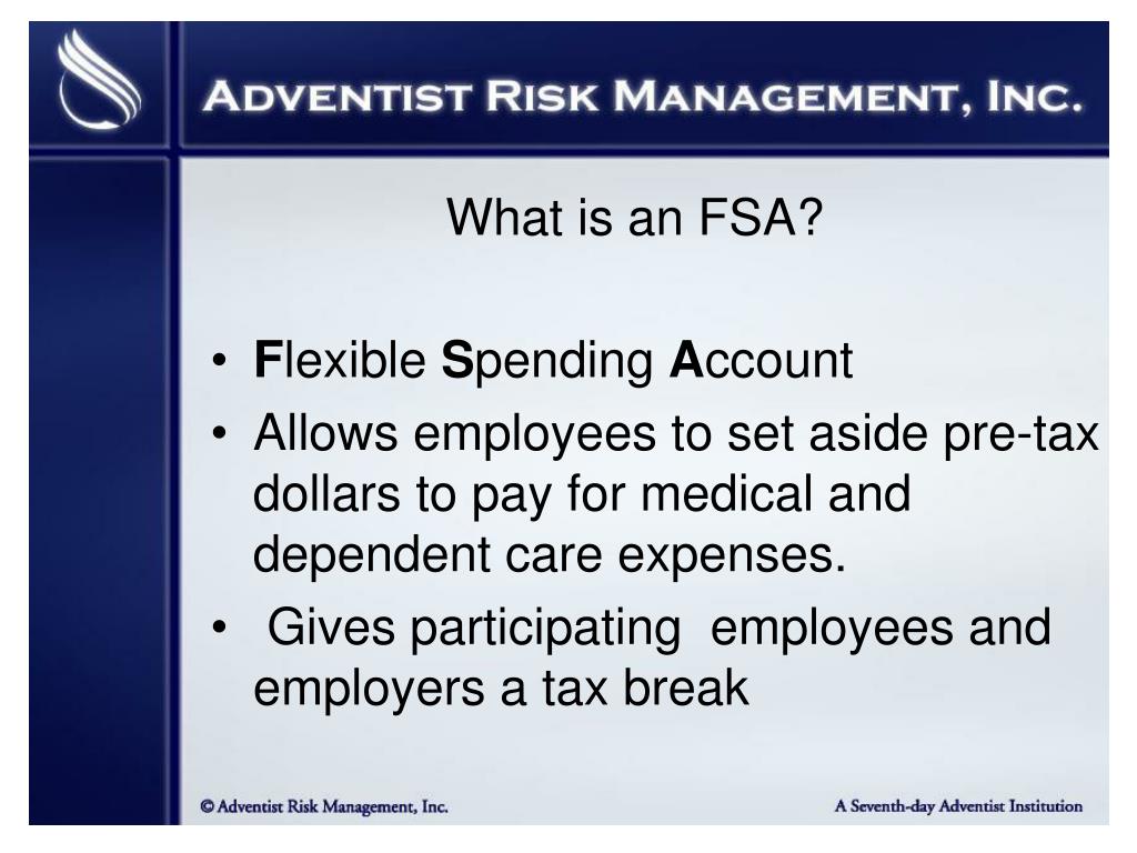 PPT Personal Risk Services Flexible Spending Accounts