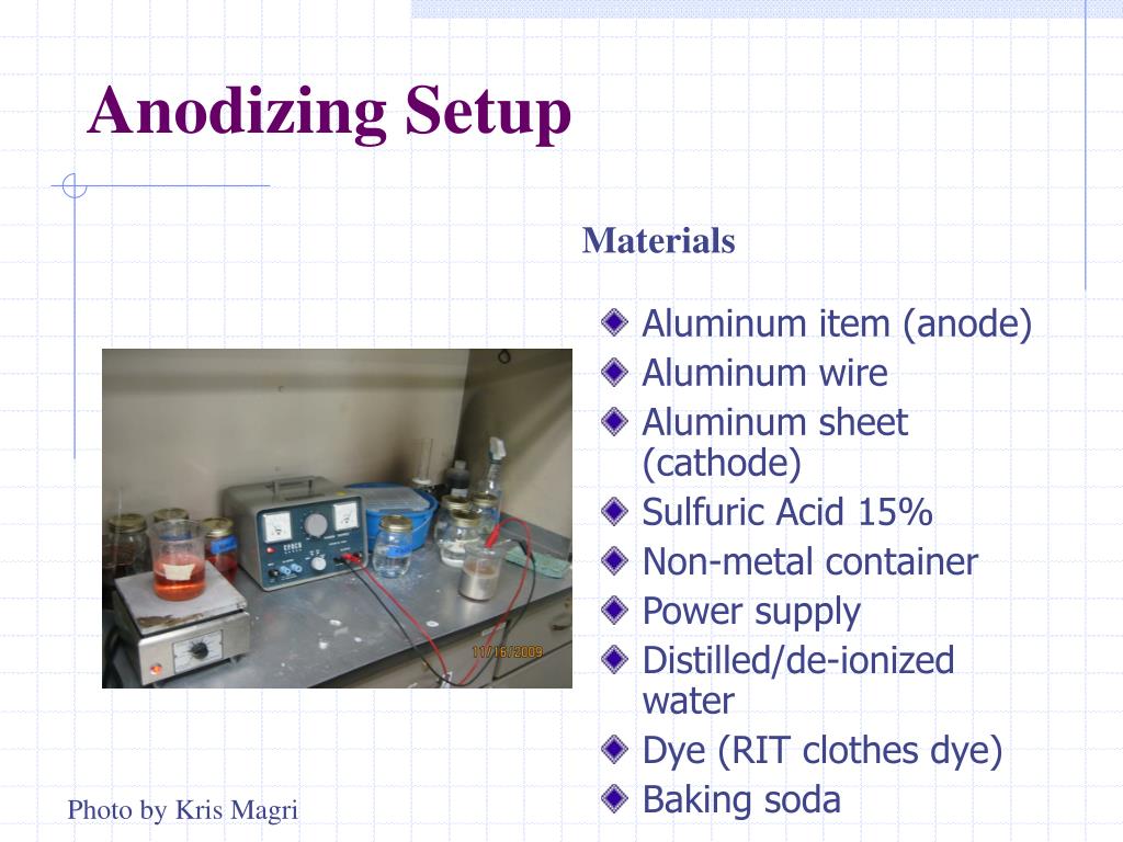 PPT Anodizing Aluminum and Microstucture of a Steel Sprocket