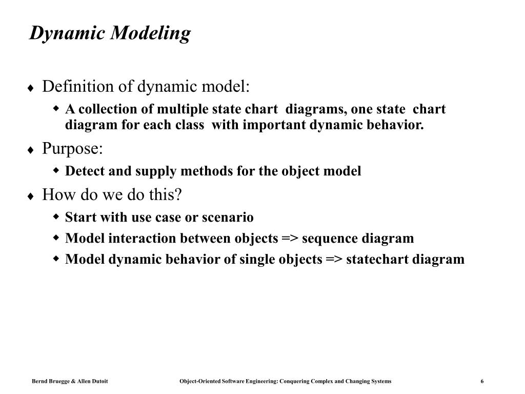 PPT Chapter 5, Analysis Dynamic Modeling PowerPoint Presentation