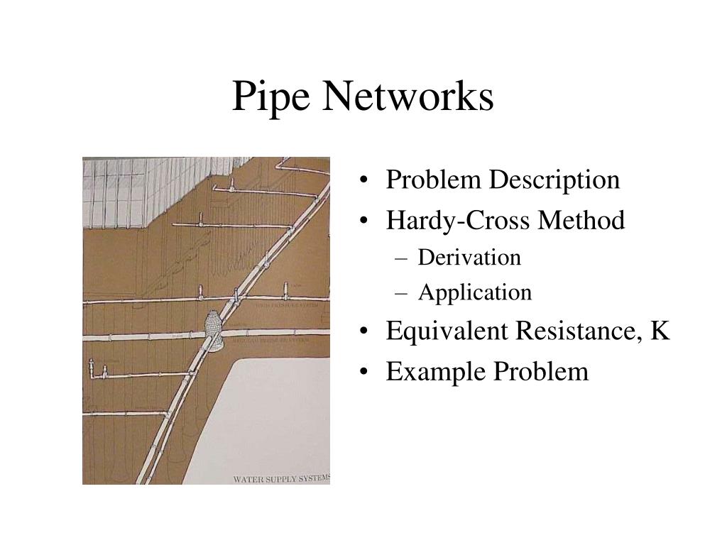 PPT Pipe Networks PowerPoint Presentation, free download ID283181