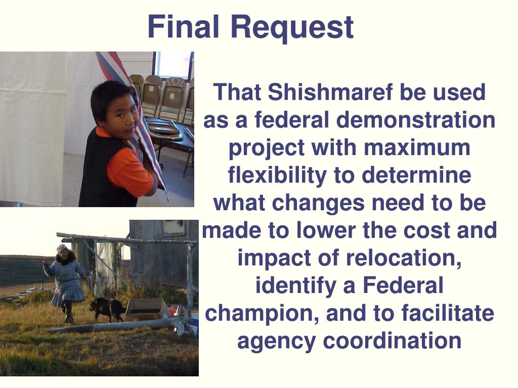 PPT Relocation and Erosion Concerns Shishmaref, AK September 16, 2006