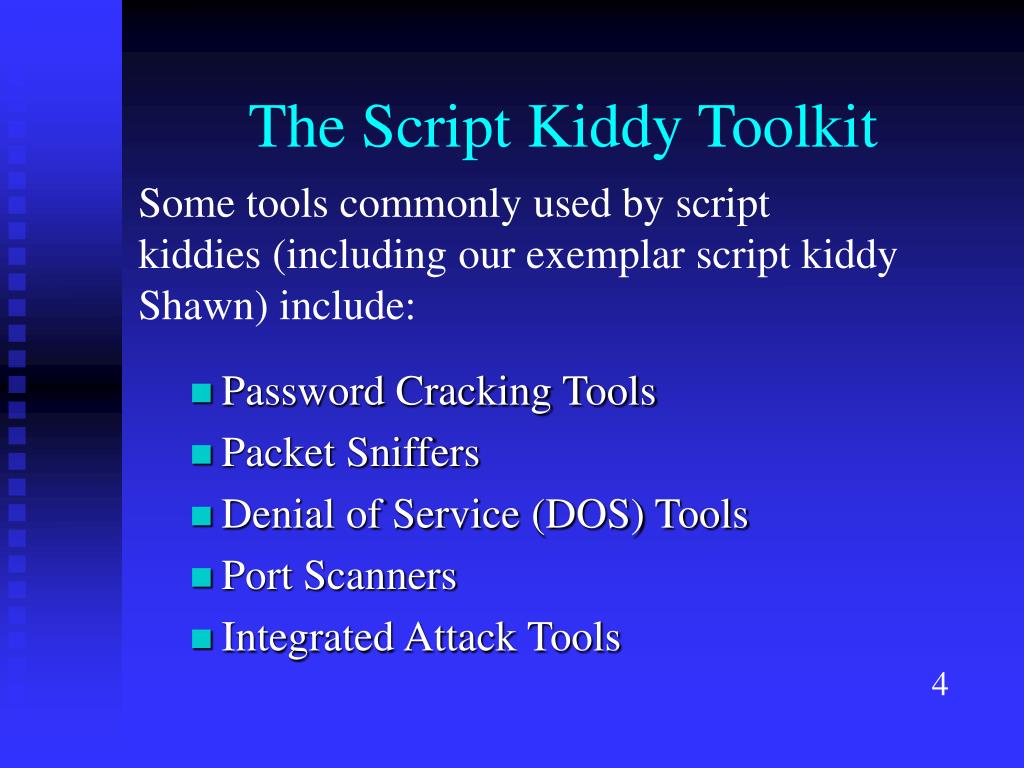 PPT Script Kiddies PowerPoint Presentation, free download ID28643