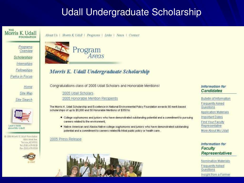 PPT National and International Fellowship and Scholarship