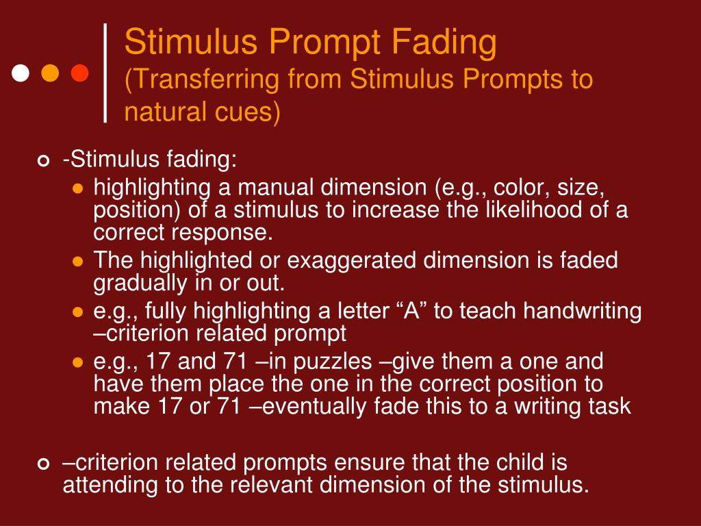 PPT Prompting PowerPoint Presentation ID286909