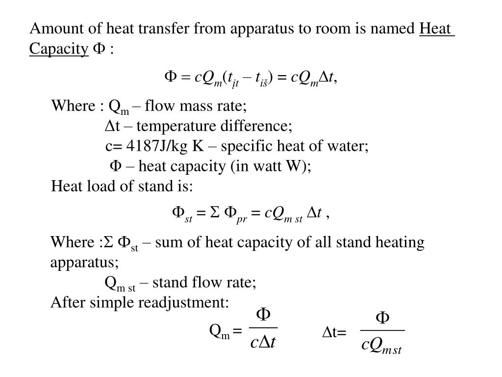 PPT HEATING SYSTEM CALCULATION PowerPoint Presentation, free download