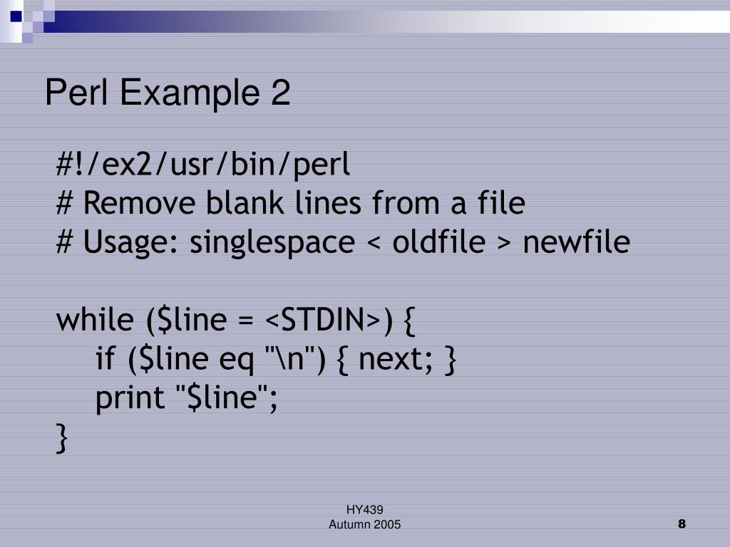 PPT Perl Tutorial PowerPoint Presentation, free download ID28762