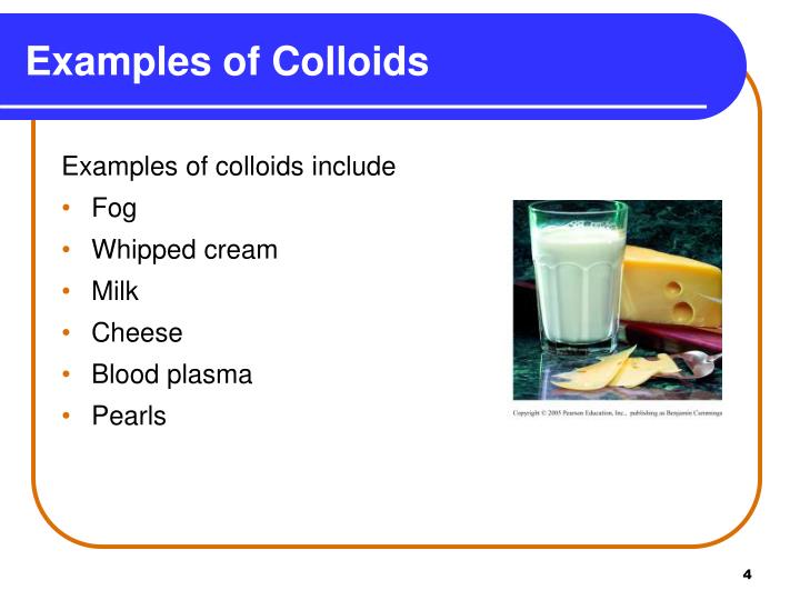 10 Examples Of Colloids