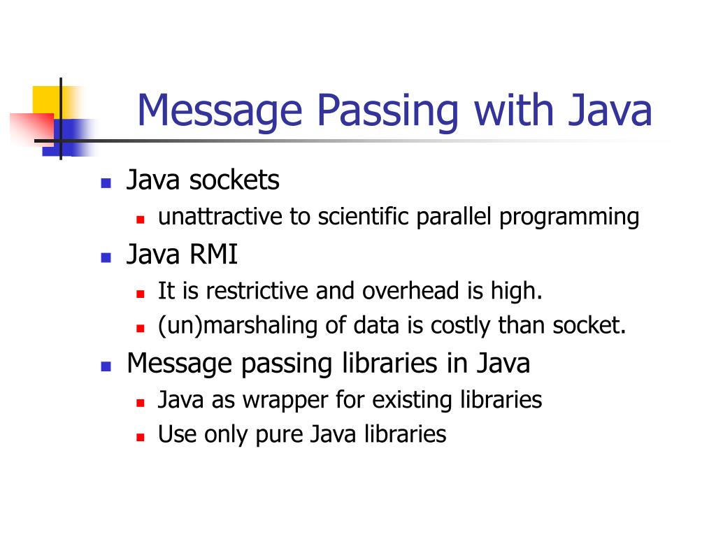 PPT Parallel computing and messagepassing in Java PowerPoint