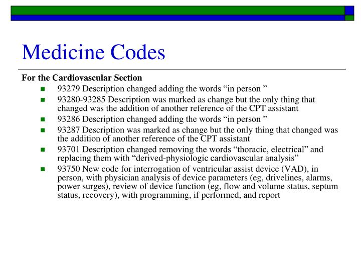 PPT 2010 CPT & HCPCS PowerPoint Presentation ID290612