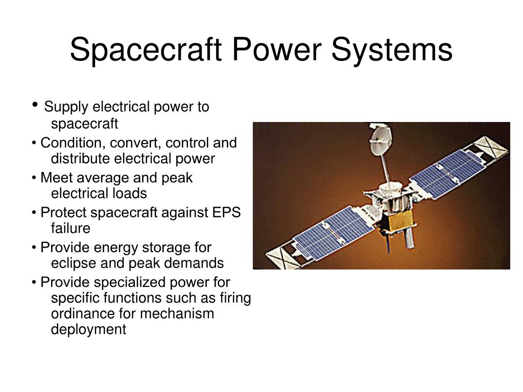 PPT Spacecraft Power Systems PowerPoint Presentation, free download