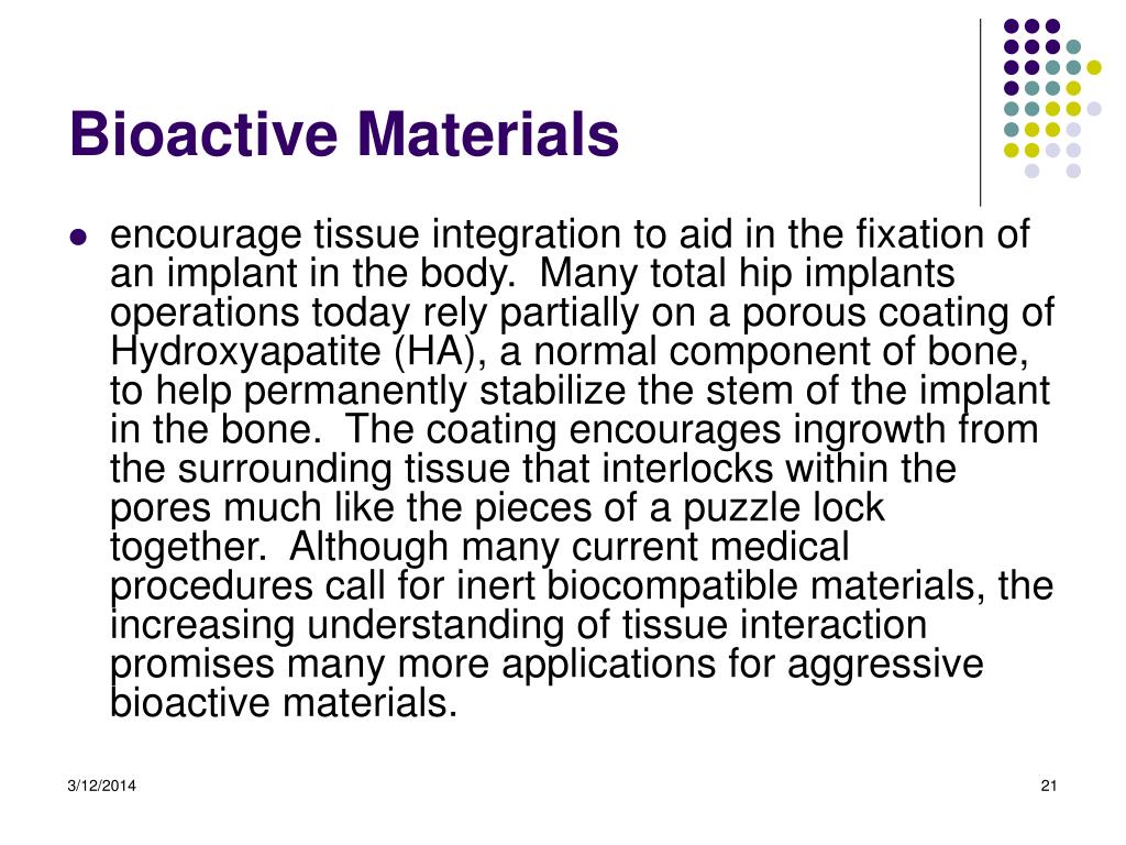 PPT BIOEN 5301/ 6900 Introduction to Modern Biomaterials PowerPoint