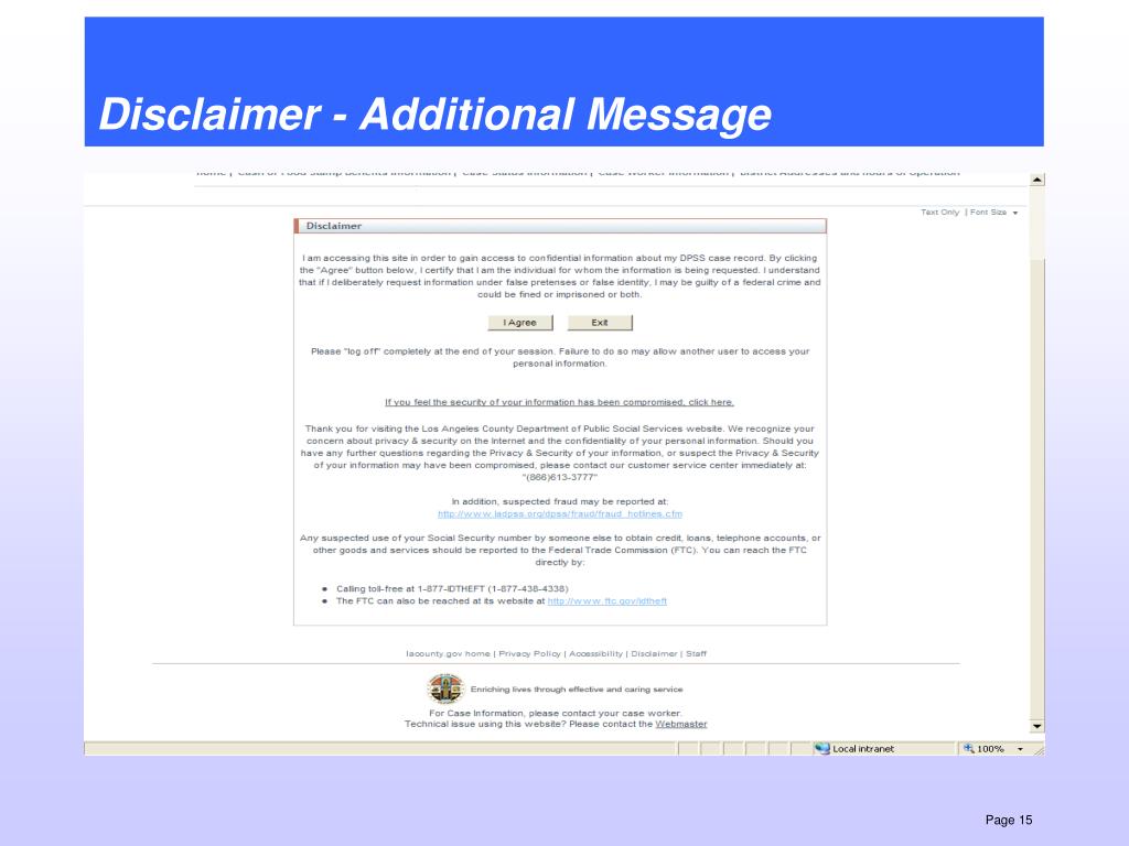 PPT Your Benefits NOW! DPSSBenefits.lacounty DPSS Benefits Online