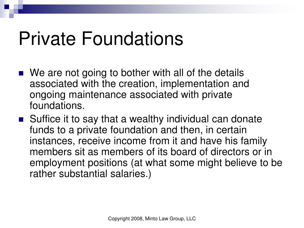 PPT WEALTH MANAGEMENT ROUNDTABLE & MINTO LAW GROUP, LLC PowerPoint