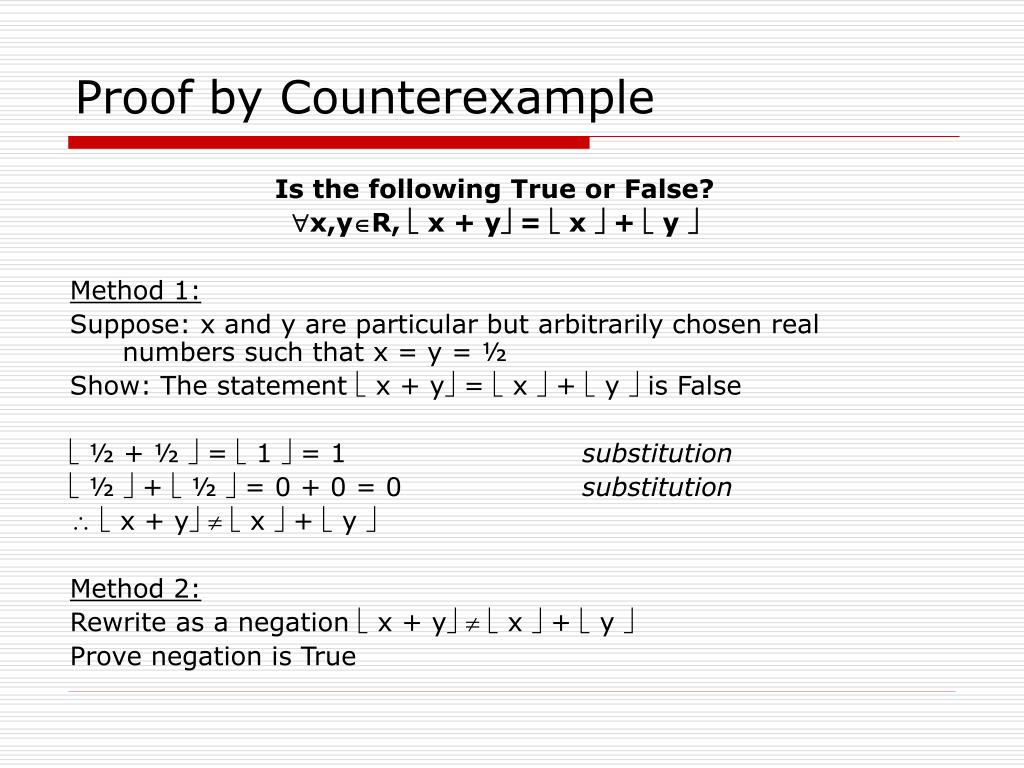 PPT Proof Methods Part 2 PowerPoint Presentation, free download ID