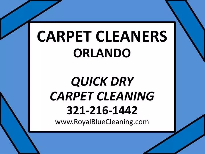 PPT Carpet Cleaners Orlando 3212161442 Carpet Cleaning PowerPoint