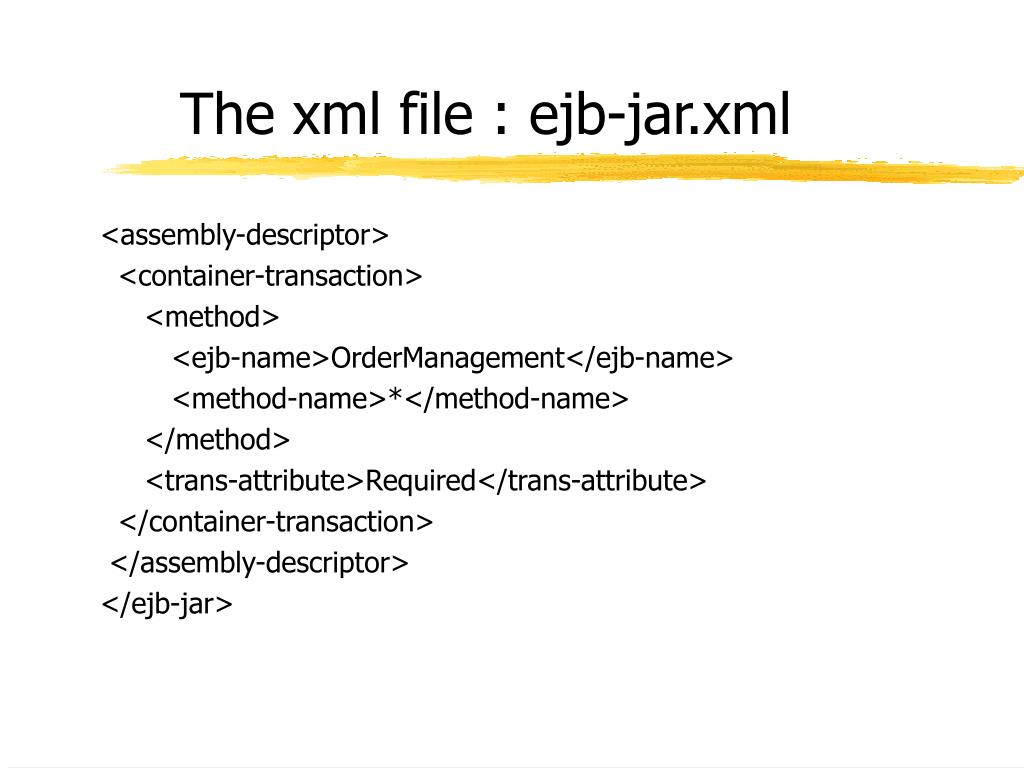 PPT EJB Architecture and Design PowerPoint Presentation, free