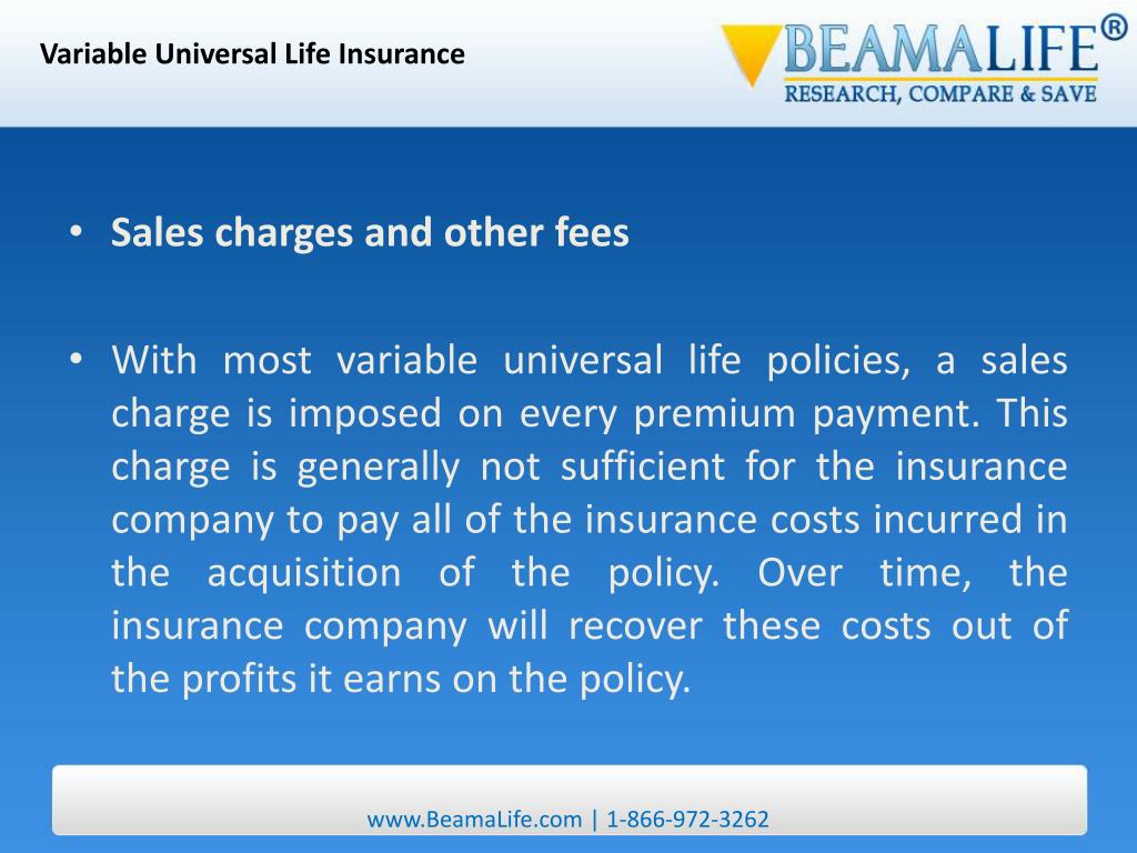 PPT Variable Universal Life Insurance PowerPoint Presentation, free