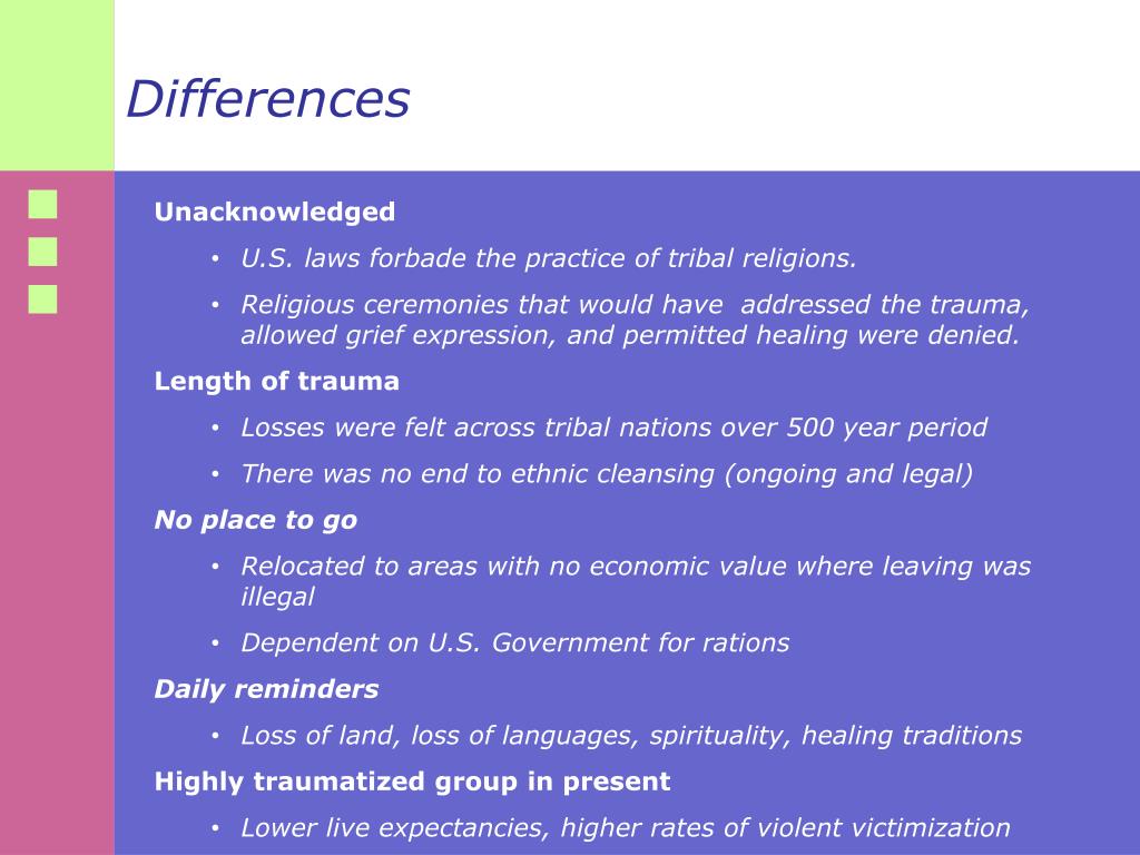 PPT Historical Trauma and Implications for Elders PowerPoint