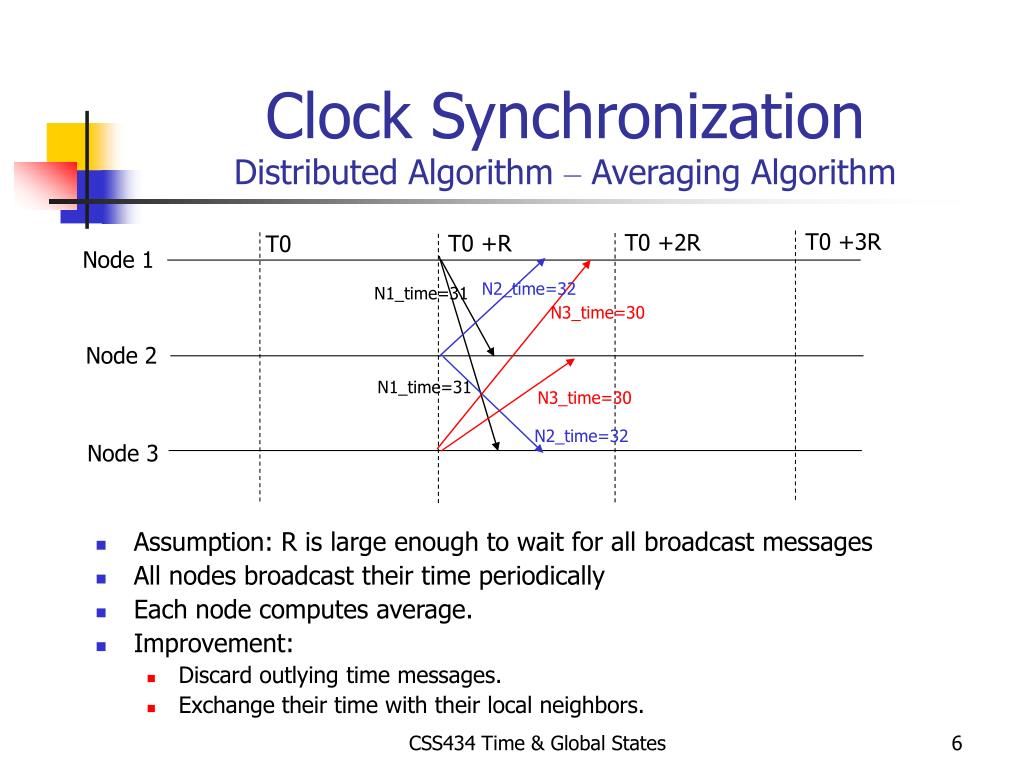 PPT CSS434 Time and Global States Textbook Ch11 PowerPoint