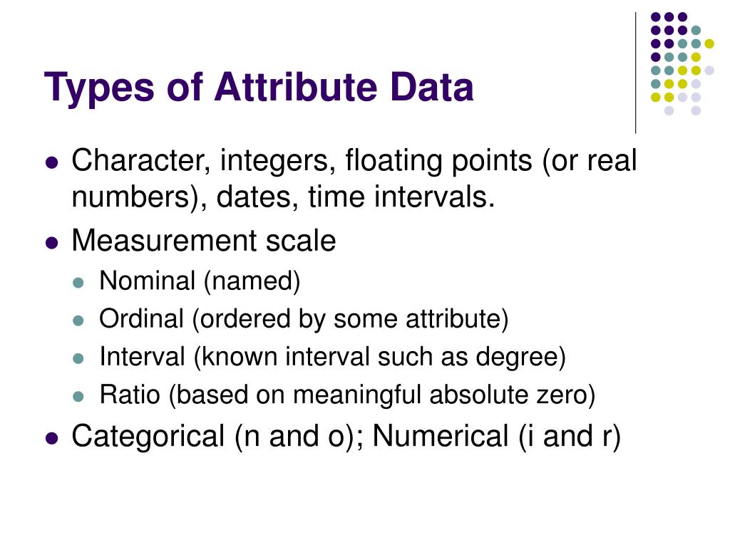 PPT Attribute Data Input and Management PowerPoint Presentation, free