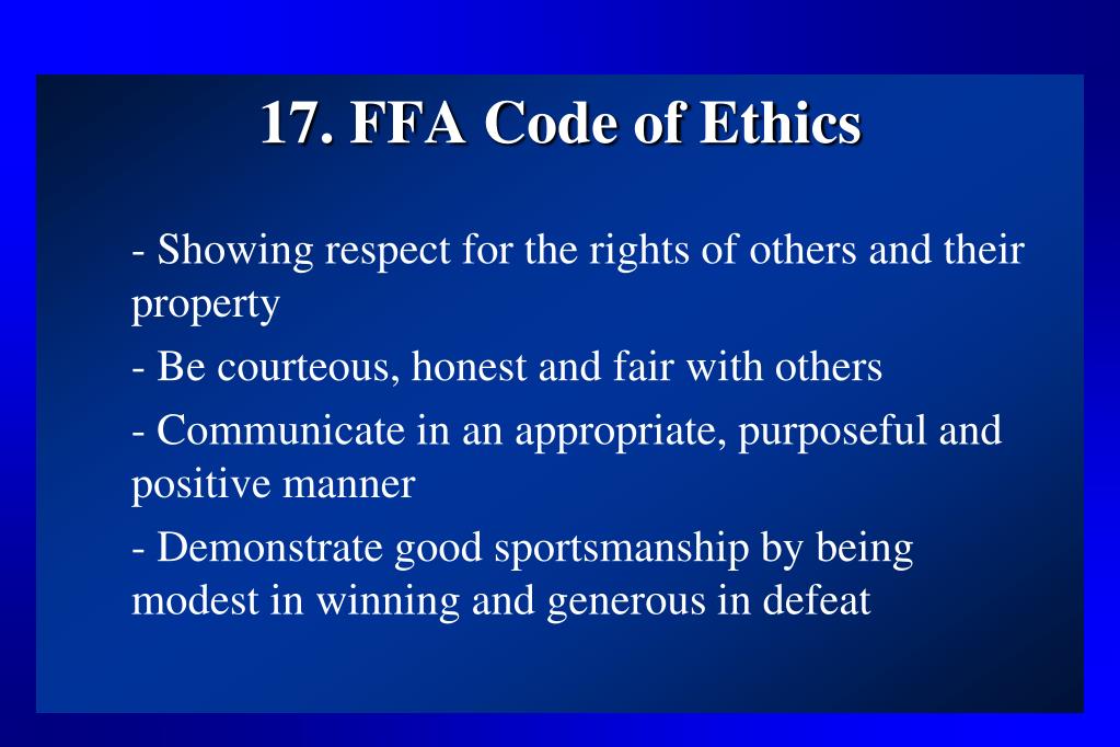 PPT Introduction to the FFA PowerPoint Presentation, free download ID299154