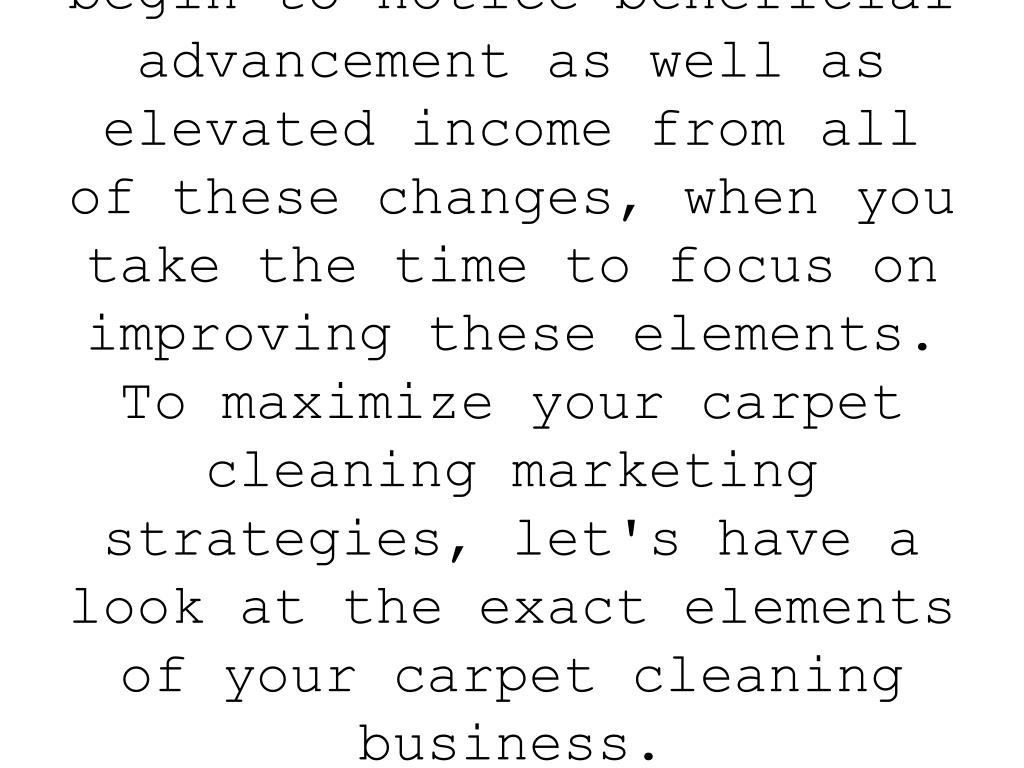 PPT Successful Tips For Your Carpet Cleaning Business PowerPoint Presentation ID299294