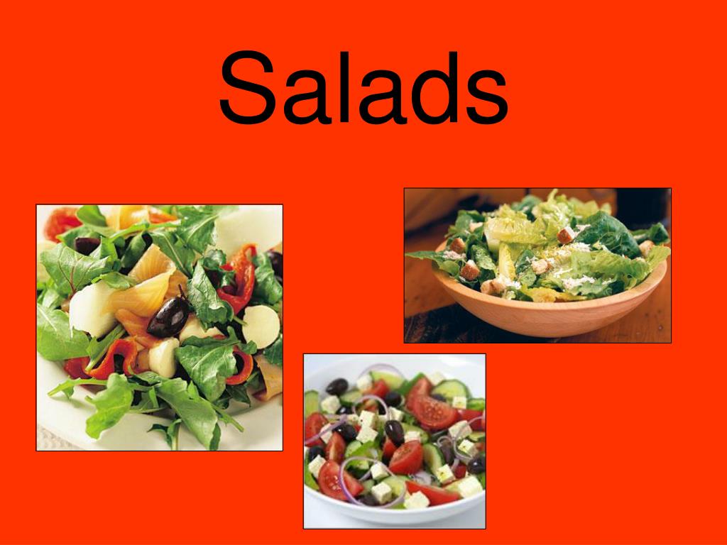 PPT Salads PowerPoint Presentation, free download ID30031